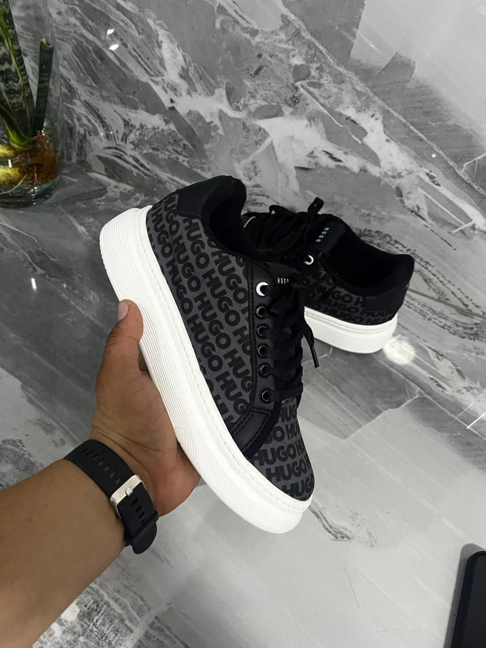 Tenis Hugo Boss con Plataforma
