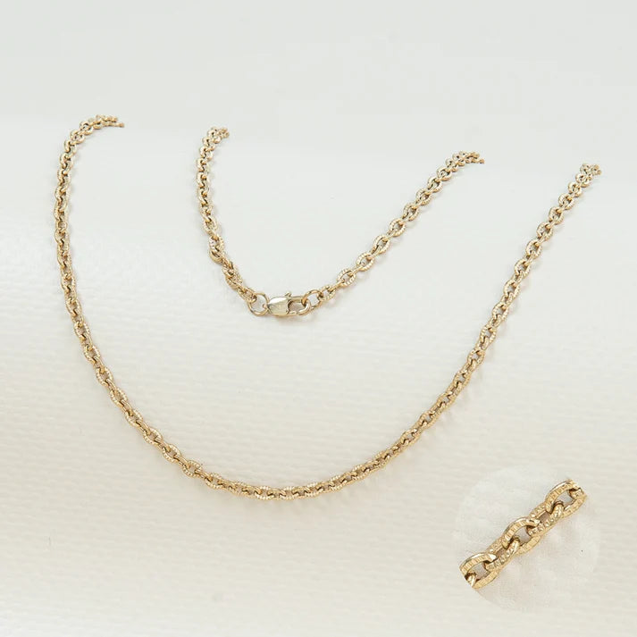 Cadena Mujer Oro Laminado