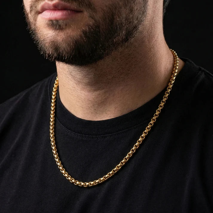 Cadena Veneciana Oro Laminado 18k